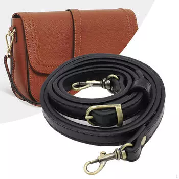 Замена регулируемого ремня для сумок по индивидуальному заказу Black