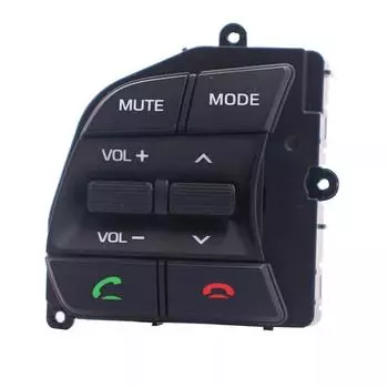 Замена салона автомобиля Черный переключатель рулевого колеса Hyundai Sonata Переключатель Совершенно новое состояние Простая установка CHINA