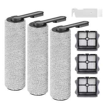 Замена щеток и фильтров для беспроводного пылесоса Tineco Floor ONE S5/Floor One S5 Pro серый