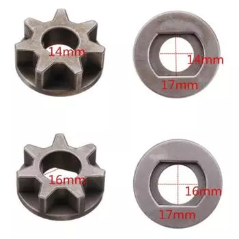 Замена шестерни бензопилы M14 / M16 для цепной пилы угловой шлифовальной машины 115125150180 M16