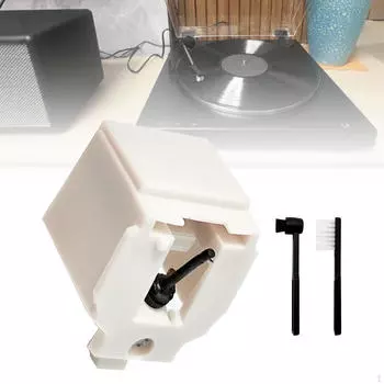 Замена штифта проигрывателя пластинок Atn3600L, с 2 чистящими щетками, легкий, простой в установке, прочный