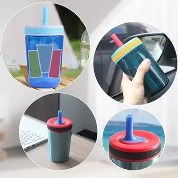 Замена соломинки для бутылки с водой для накусочного клапана Zak Cup без бисфенола-А синий