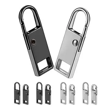 Замена тяги молнии Застежка-молния Детали молнии Ремонтный комплект для застежки-молнии Детали тяги молнии Ремонт молнии Сумка-молния Кошелек Одежда