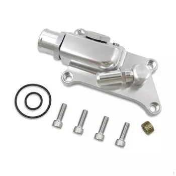 Замена верхнего корпуса охлаждающей жидкости. Простая установка благодаря прямому коленчатому шлангу.