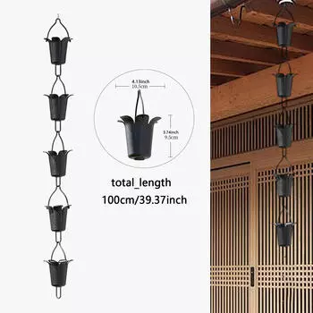 Замена водосточной трубы Morning Glories Rain Chain