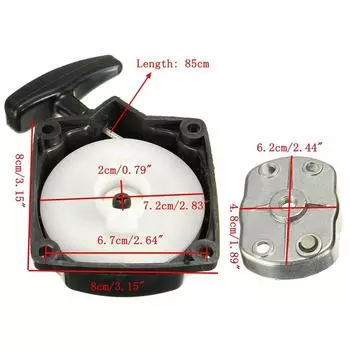 Замена возвратного пускателя Запасная часть Защелка для сборки кусторезов