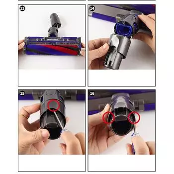 Замена всасывающего шланга Blue House Roller для бытовой уборки