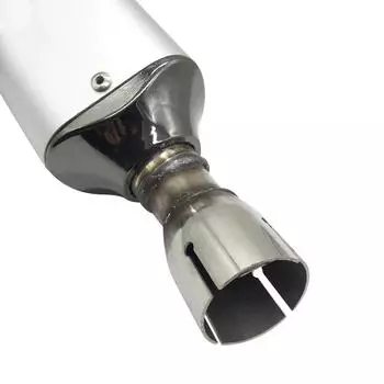 Замена выхлопной трубы мотоцикла для BBR Стиль, китайский KAYO BSE Apollo Pit Bike Dirt серебряный