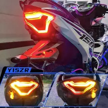 Замена заднего фонаря тормоза мотоцикла для Yamaha YZF R3 R25 Y15ZR MT03 MT07 MT25 FZ07 MXKING150 EXCITER15 SNIPER150