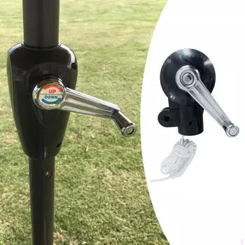 Замена зонта для патио с кривошипной ручкой, прочные аксессуары, запасные части для двора