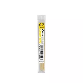 Заменить многоцветный студенческий графитовый автоматический карандашный стержень 0,7 мм 2B механический карандашный грифель жёлтый