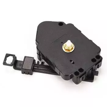 Замените двигатель и вешалку кварцевого маятникового механизма для ремонта своими руками black