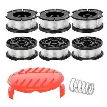 Замените катушку AF-100-3ZP нейлоновой головки для резки травы, леску для резки травы и трос для травы One Size