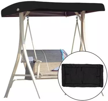 Замените крышу, садовые качели, универсальные качели на крыше, крыльцо, качели, скамейку, садовое кресло, чехол для качелей One Size зелёный