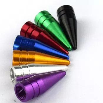 Заменяемая часть штока клапана Стержни колес Колпачки для шин Украшения Автомобильные принадлежности фиолетовый