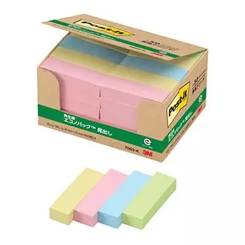 Заметки Post-It Заголовок Пастельные цвета 50 x 15 мм 100 листов x 50 книг 7002-K