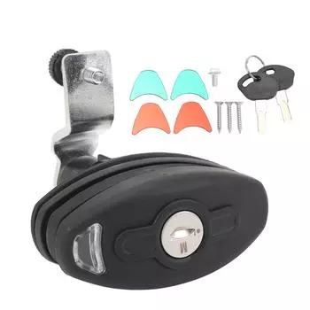 Замки для крышек грузовиков, многофункциональные, из оцинкованного железа, защелка для прицепа, замок для гаражных ворот для автофургона