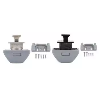 Замки для шкафов без ключа для автофургонов из цинкового сплава, защелки для отсеков автофургонов для яхт, автодомов, караванов C Pearl Ni