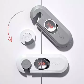 Замок безопасности детей из АБС-пластика, защитный замок для шкафа, новая пряжка для двери шкафа, холодильника