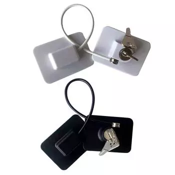 Замок безопасности для детей из нержавеющей стали, замок для открывания окна, холодильника, защитный кабель, дверной замок для детей, защитная защита белый