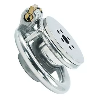 Замок целомудрия из нержавеющей стали для мужчин, металлический замок Cb, клетка для пениса, секс-игрушки, кольцо на член, уретральное кольцо целомудрия, рогоносец, женское доминирование, БДСМ 40mm