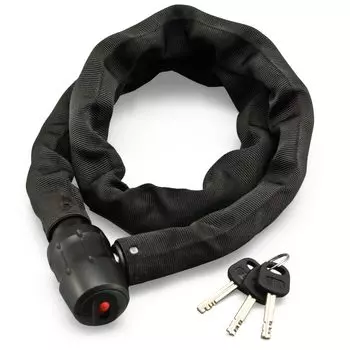 Замок цепи мотоцикла Daytona из стального сплава, более прочный замок цепи Mini 77096 8,5 мм 1,0 м