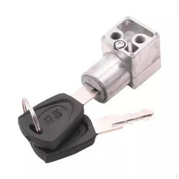 Замок цилиндра аккумулятора для электромобиля с набором ключей Saddle Tube Lock