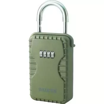 Замок Daiken с ящиком для хранения ключей DK-N200 зелёный