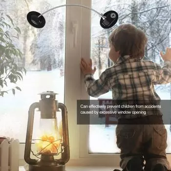 Замок для безопасности детей, дверной замок для шкафа, холодильника, защита троса из нержавеющей стали, детский замок для домашнего окна, прочная фиксация