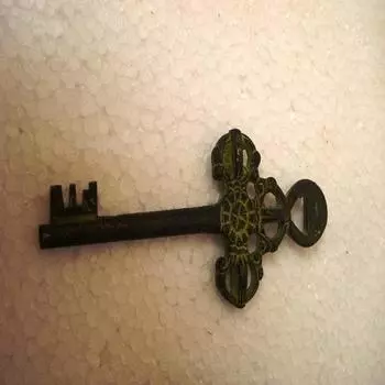 Замок для дома и сада Lion Brass Vintage Finish с ключами