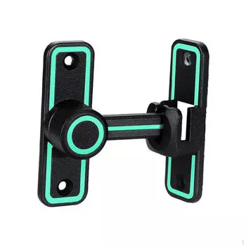 Замок для двери амбара, защелка, предохранительный болт, светящийся, прочный, под прямым углом