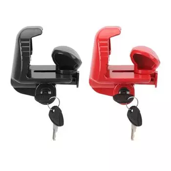 Замок для прицепа с ключами, высоконадежный, прочный, универсальный, подходит для автофургона, замок для 1 7/8 дюйма 2i Red