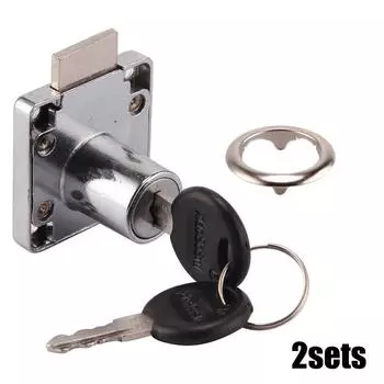 Замок для ящика мебели Замок для витрины Замок для ящика офисного стола Замок для ящика почтового ящика с ключами Мебельная фурнитура