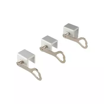 Замок для раздвижной двери Детская безопасность Замок безопасности Дверной замок Ограничитель окна Замки Оконные замки серебряный