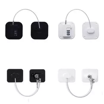 Замок для раздвижной двери шкафа Детская безопасность Замок для холодильника с ключами или кодовый замок Замки для детских шкафов Защита детей
