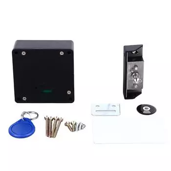 Замок для шкафа Невидимый дизайн Универсальный безопасный Надежный NFC-замки для ящиков Раздвижные двери Шкафчики