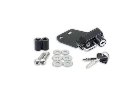 Замок для шлема Kijima Bike Parts, совместимый с установкой бокового багажника, сталь, черная отделка, HONDA NC750X/DCT( 21-) 303-1610