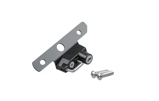 Замок для шлема Kijima Bike Parts, сталь, черная отделка S1000XR BM-05014