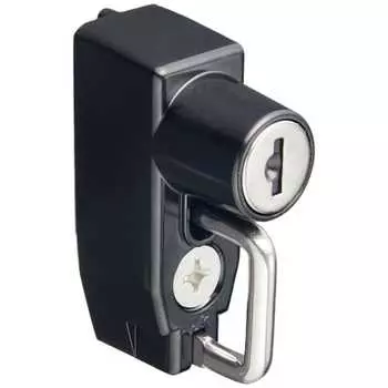 Замок для шлема Kijima (Общее назначение) Крепление черным болтом М6 (Требуется обработка) 303-1531