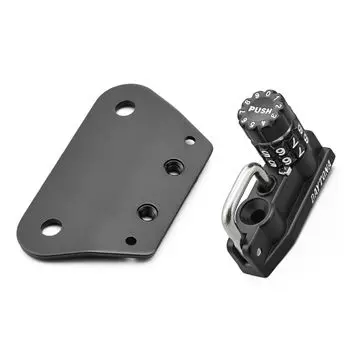 Замок для шлема мотоцикла Daytona CB125R CB250R, держатель для шлема, тип циферблата 48709 (18-23) (18-24) чёрный