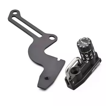 Замок для шлема мотоцикла Daytona CBR250RR, держатель шлема, тип циферблата 48746 (17-24) чёрный