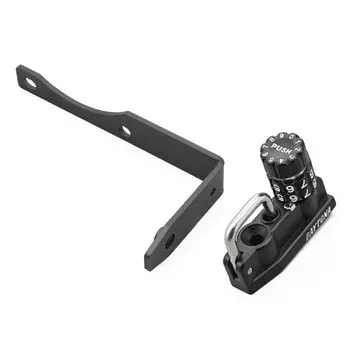 Замок для шлема мотоцикла Daytona Ducks 125, держатель для шлема, тип циферблата 48714 (23) чёрный