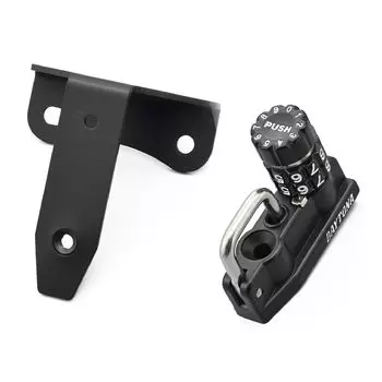 Замок для шлема мотоцикла Daytona Hunter Cub CT125, держатель для шлема, тип циферблата 48713 (20-24) чёрный