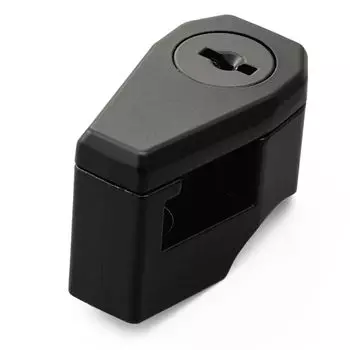 Замок для шлема мотоцикла Daytona, универсальный ключ, черный 75477 (для ручки 22,2/25,4 мм)