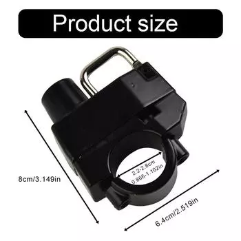 Замок для шлема Замок для шлема Мотоцикл Модернизированный 300г