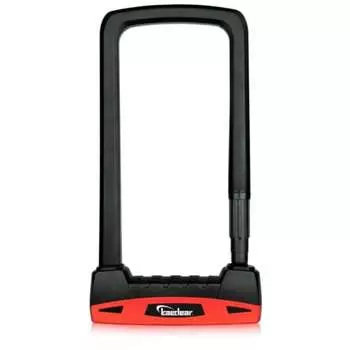 Замок для велосипеда Kaedear U-образный брелок для ключей Длина 160 мм Ширина 108 мм Диаметр 13 мм Прочный цилиндровый противоугонный ключ Служба восстановления утерянных ключей SP-GUAR