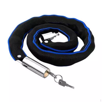 Замок для велосипедной цепи, Велосипедные замки, Универсальный замок для тяжелых условий эксплуатации для забора, 65cm
