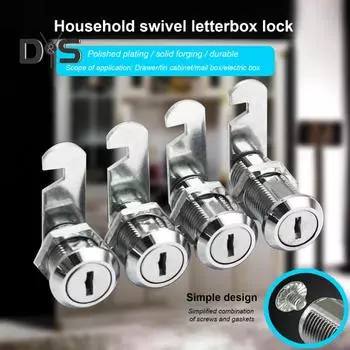 Замок картотечного шкафа Устойчив к ржавчине Простота установки Прочный Широкий спектр применения Простое управление Противоугонная защита из цинкового сплава Одностворчатый эксцентриковый замок Домашние поставки 16mm