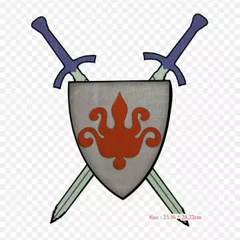 Замок Клип Арт Замок Спящей Красавицы Средневековье Утюг на теплопередаче Печать Виниловые Заплатки Наклейка для одежды DIY Аппликации Моющиеся Заплатки