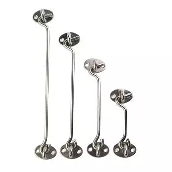 Замок окна Cabin Hook с выключателем безопасности и винтами 3 inch